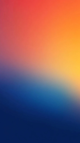 电光蓝橙渐变壁纸