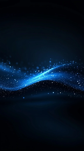 能量轨迹光点暗影蓝调