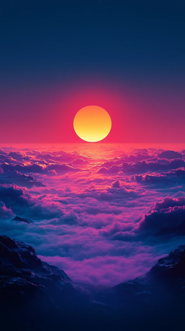 渐变壁纸深色系背景