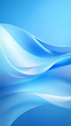 蓝色背景光滑线条