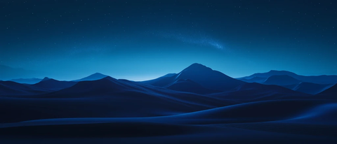 夜幕沙漠几何渐变