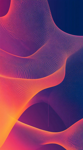 渐变暖色网格简约设计