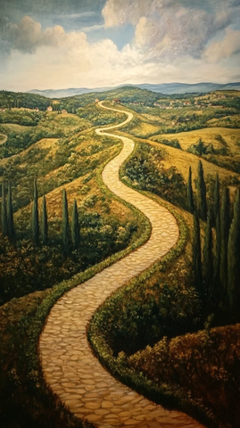 罗马道路网络全景