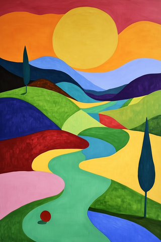 高尔夫球场绿色草坪球洞