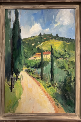 丹麦风景与波纳尔作品