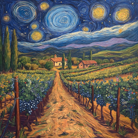 葡萄园与农场星空之路