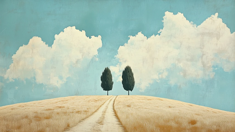 远空文艺复兴风格画作