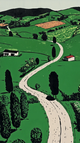 农田俯瞰农田背景