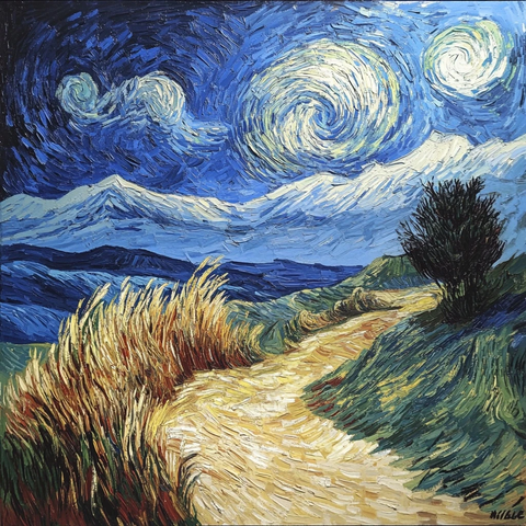 风暴中的麦田与风向