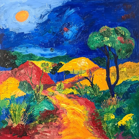 恐惧风景惊慌氛围