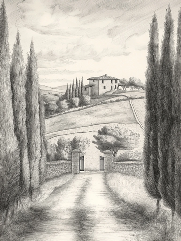 石屋山径与柏树门道