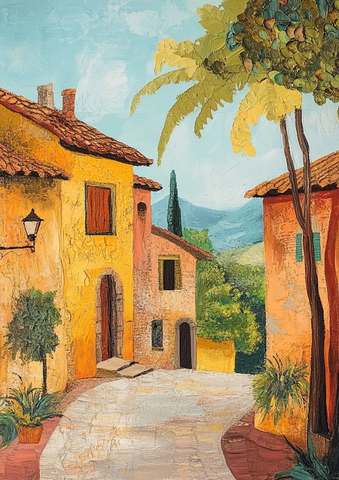 热带阳光下的乡村记忆