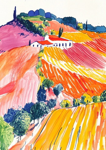 葡萄园中的成熟葡萄