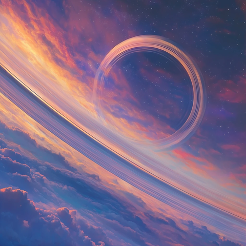 环状行星与卫星及星云