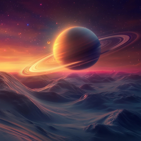 土星探索超高清材质