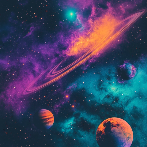 星河璀璨银河闪耀