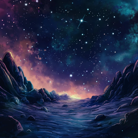 宇宙空间与星空场景