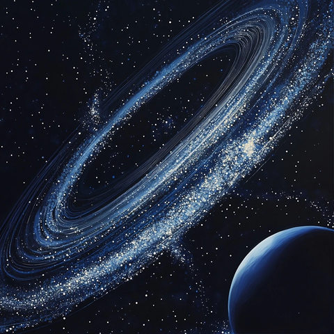 银河系行星与环状结构