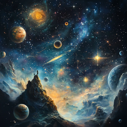 山巅星际神庙与旅者