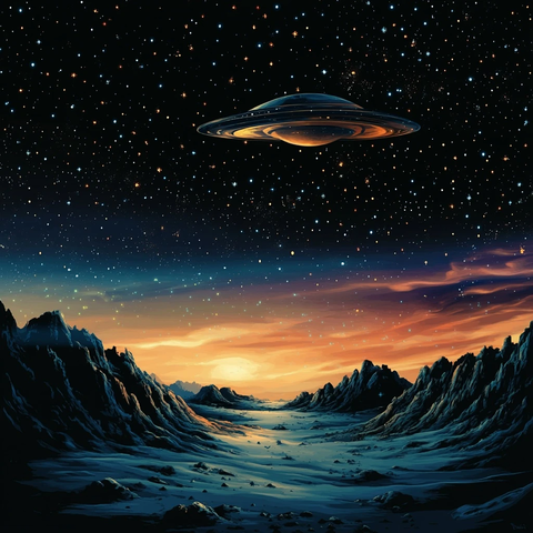 外太空与远处的