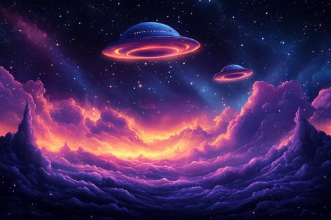 紫色黄色矢量菜单背景