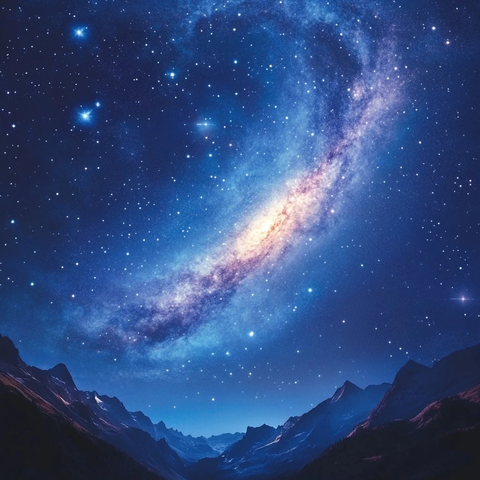 星空螃蟹拟人化插图