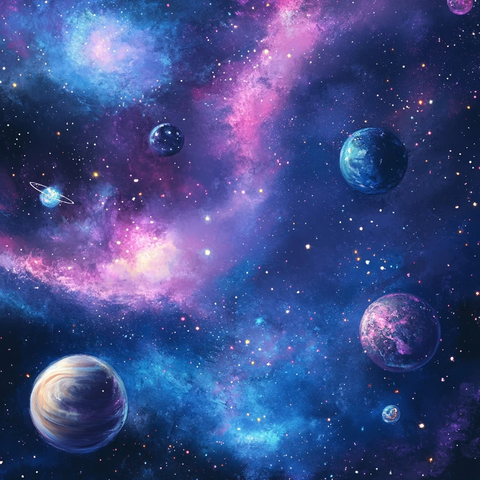 星空银河星云星球星系