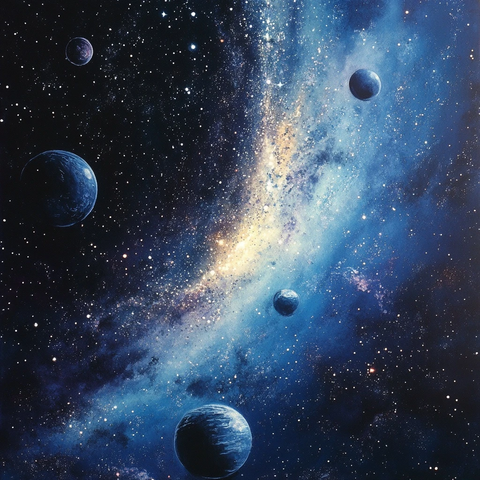 银河系星球漫画封面