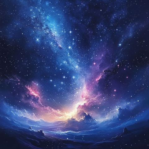 太空音乐厅光能乐器演奏