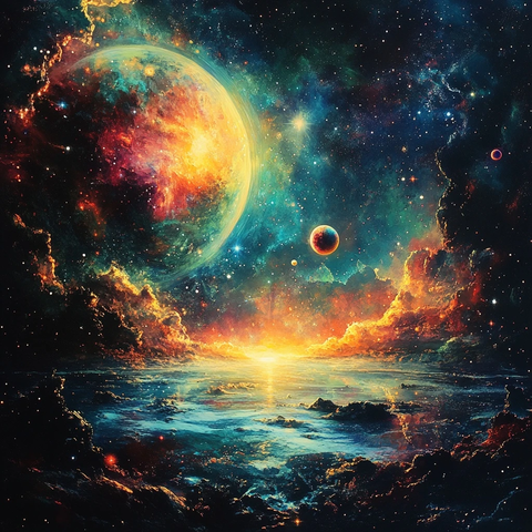 星云环绕巨星级行星轨道