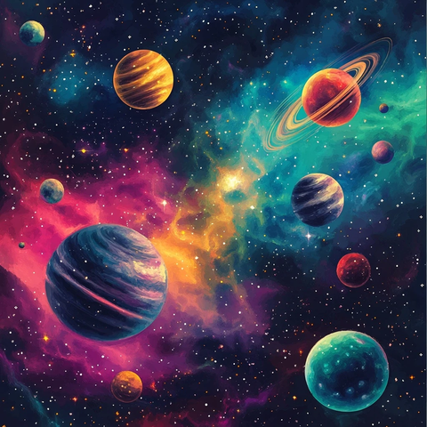 星云行星彗星宇宙空间