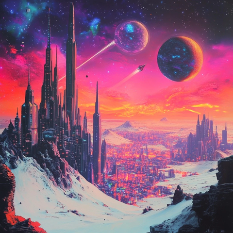 双月行星城市彗星毁灭