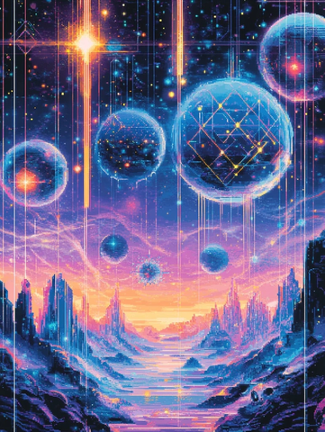 宇宙晶体能量循环