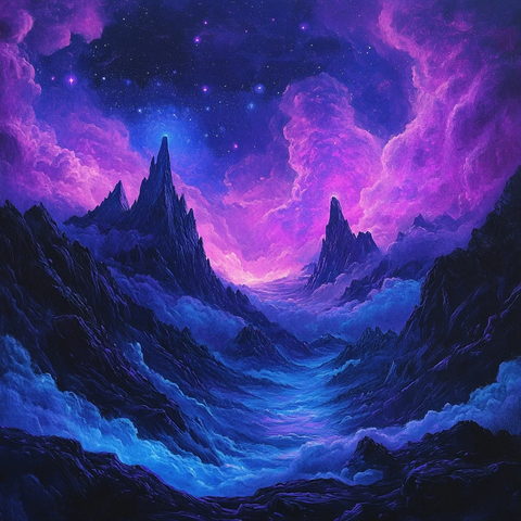 魔法战锤龙与地下城夜空