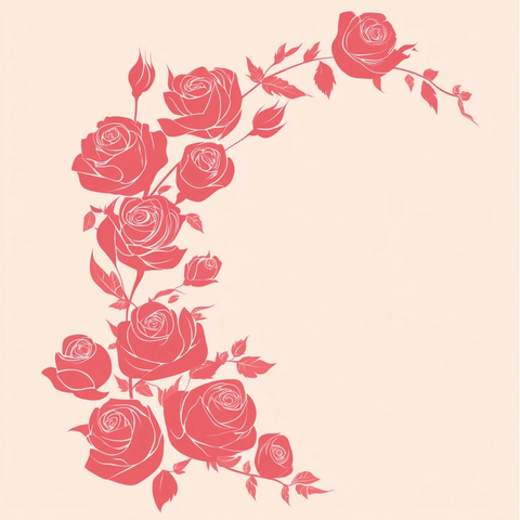 玫瑰曲线排列剪影