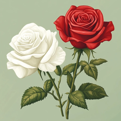 红玫瑰与白玫瑰
