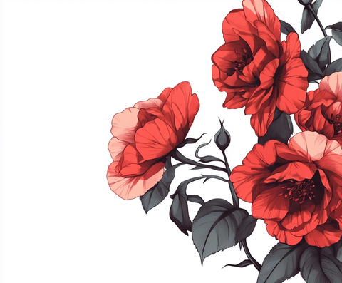 矢量花卉图案设计