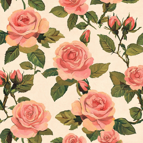 玫瑰花朵图案婴儿毯