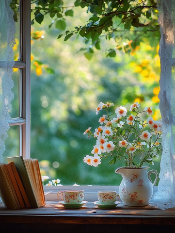 花开树影咖啡书香