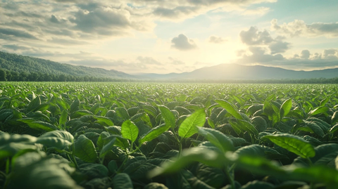 大豆田野灯光摄影