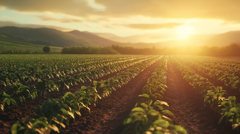 日出有机农场风景
