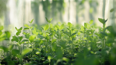 嫩叶植物种植保护