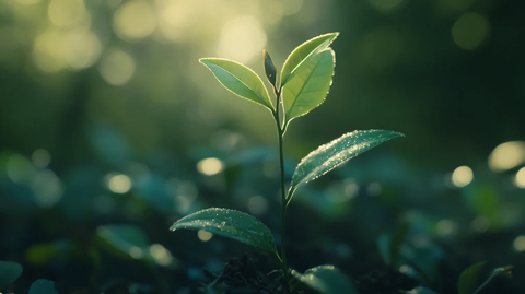 新茶嫩芽两叶一芽