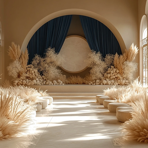 现代婚礼舞台设计