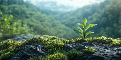 地球初现生机景象