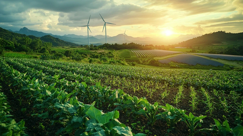 有机农田与绿色能源