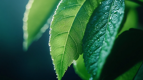 叶绿素光合作用微距