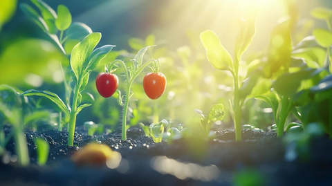 种子种植园艺工具展示