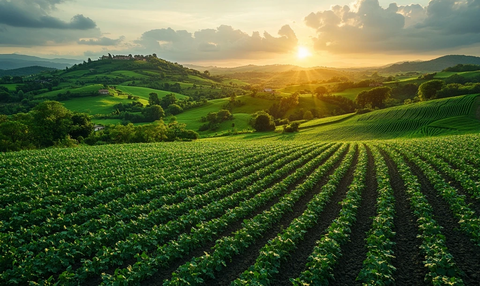 土地与盈利图表结合