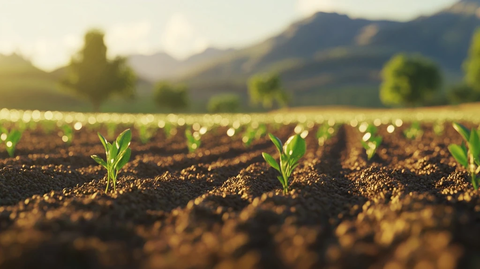 农田播种新种子